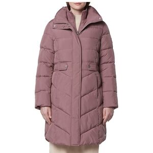 Andrew Marc,NWT, Rose Taupe Adler Bib Puffer Coat,Medium